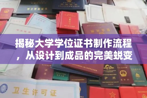 大同揭秘大学学位证书制作流程，从设计到成品的完美蜕变